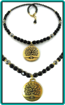 Golden Tree of Life Necklace