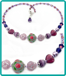 Purple Princess Necklace