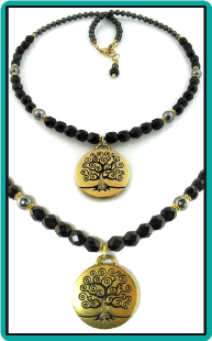 Golden Tree of Life Necklace
