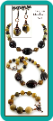 Horn and Mookaite Handmade Necklace Set